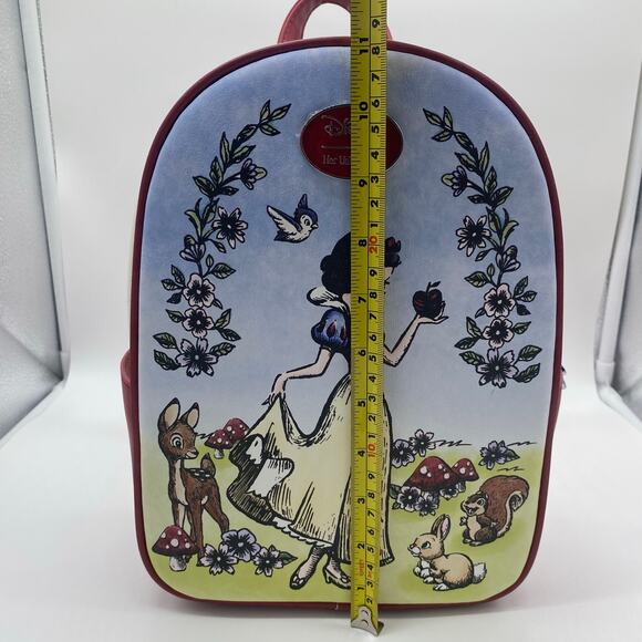 Disney Her Universe Snow White and the Seven Dwarves Red White Mini Backpack - Picture 10 of 13